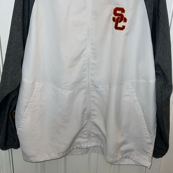 South Carolina Gray White Zip-Up Jacket - Picture 5 of 7